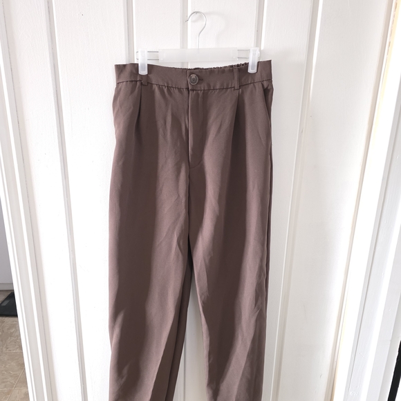 Pants - Men's Brown Casual Trousers
